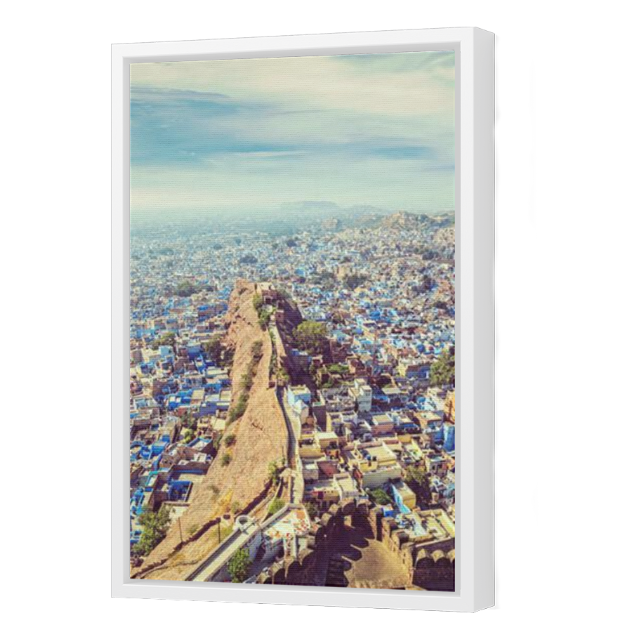 Thumbnail for Canvas - White Floating Frame