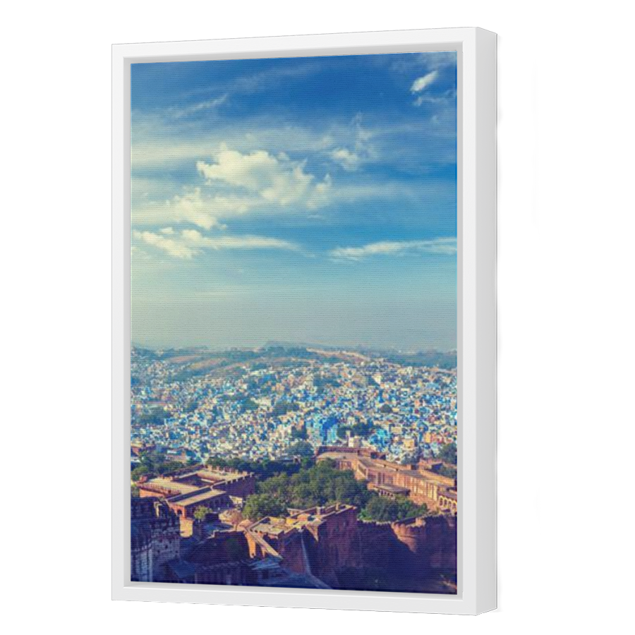 Thumbnail for Canvas - White Floating Frame
