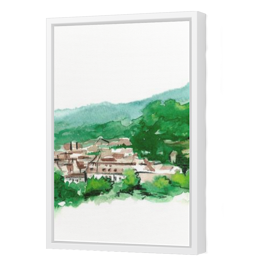 Thumbnail for Canvas - White Floating Frame