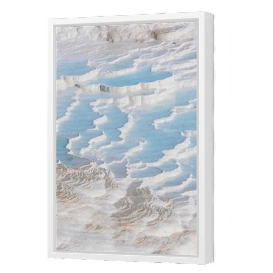 Thumbnail for Canvas - White Floating Frame