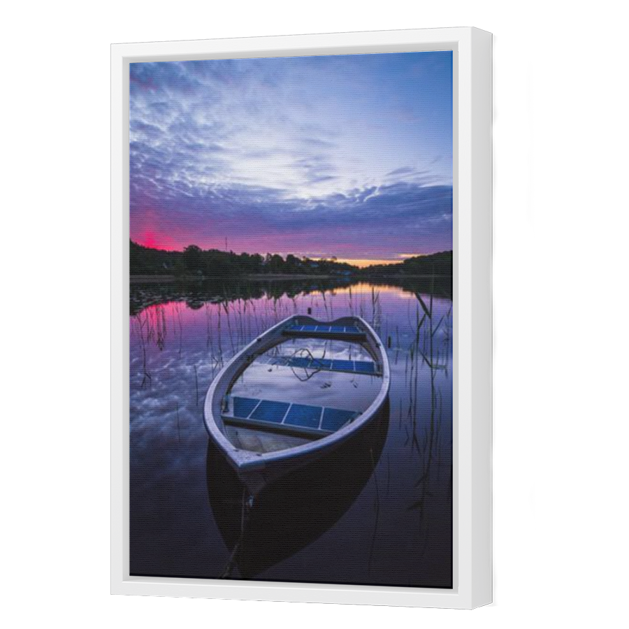 Thumbnail for Canvas - White Floating Frame