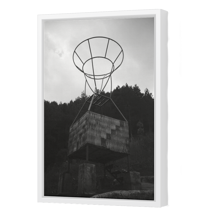 Thumbnail for Canvas - White Floating Frame