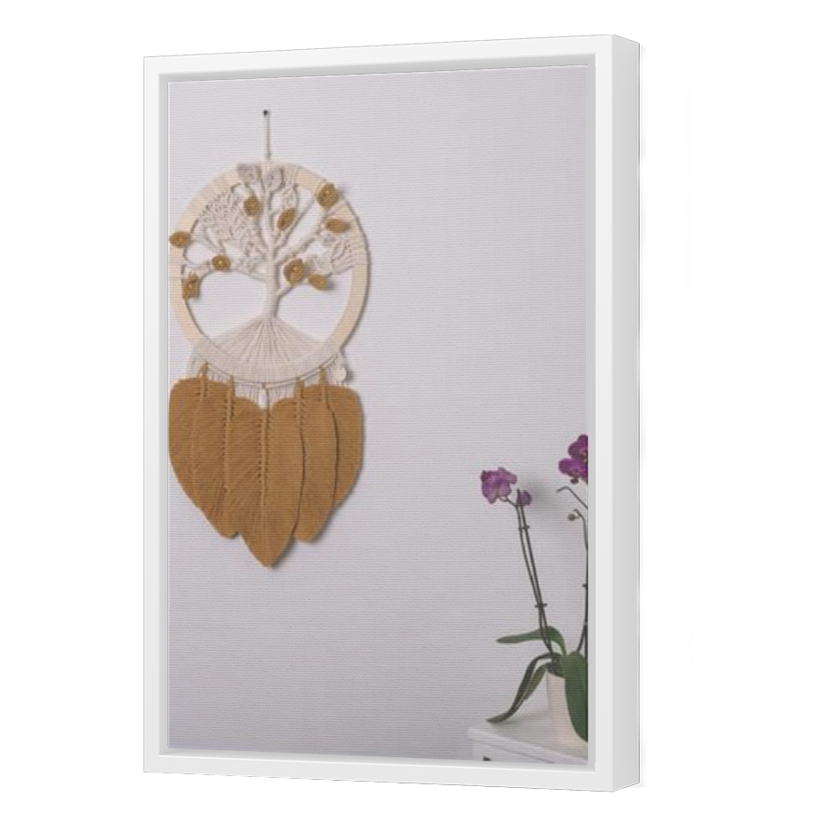 Thumbnail for Canvas - White Floating Frame