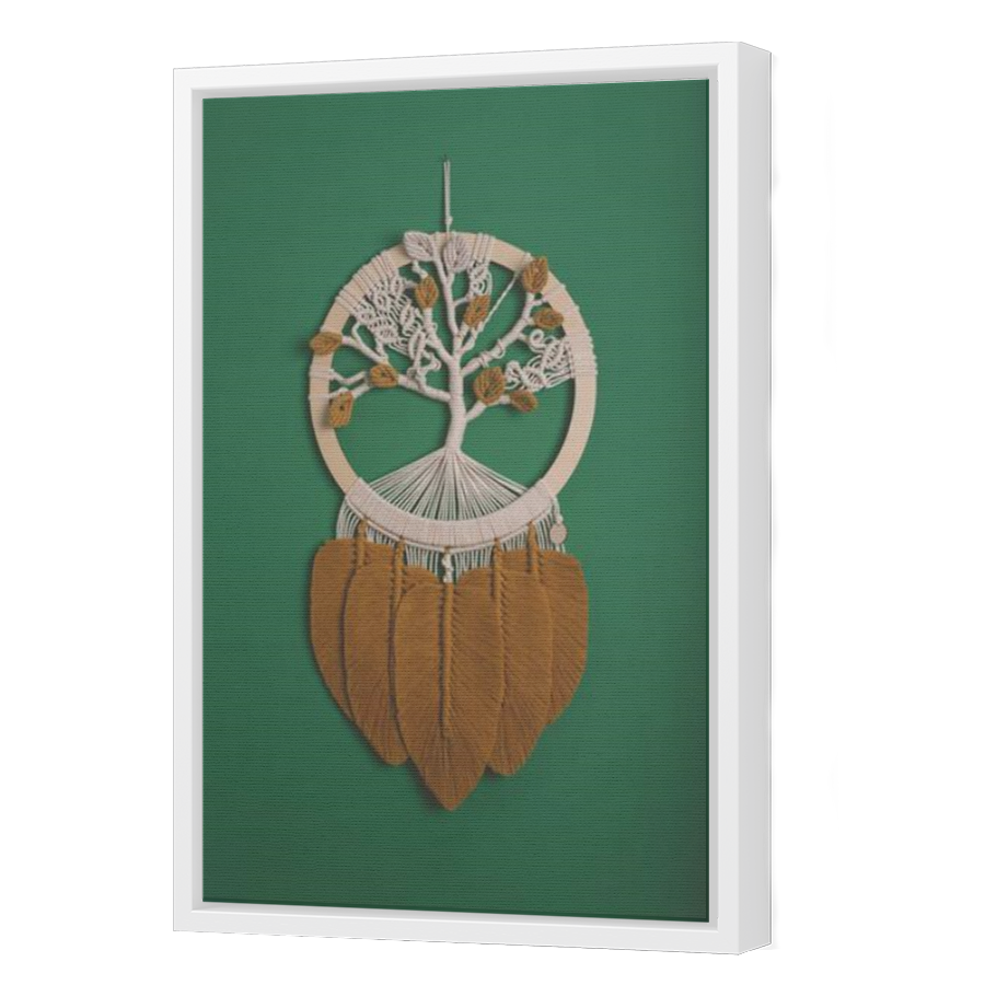 Thumbnail for Canvas - White Floating Frame