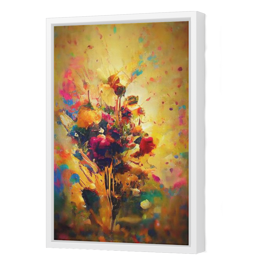 Thumbnail for Canvas - White Floating Frame