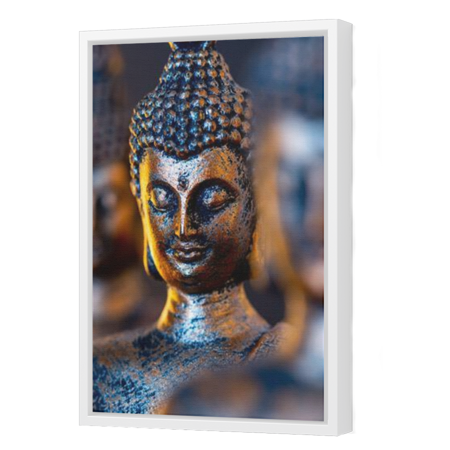 Thumbnail for Canvas - White Floating Frame