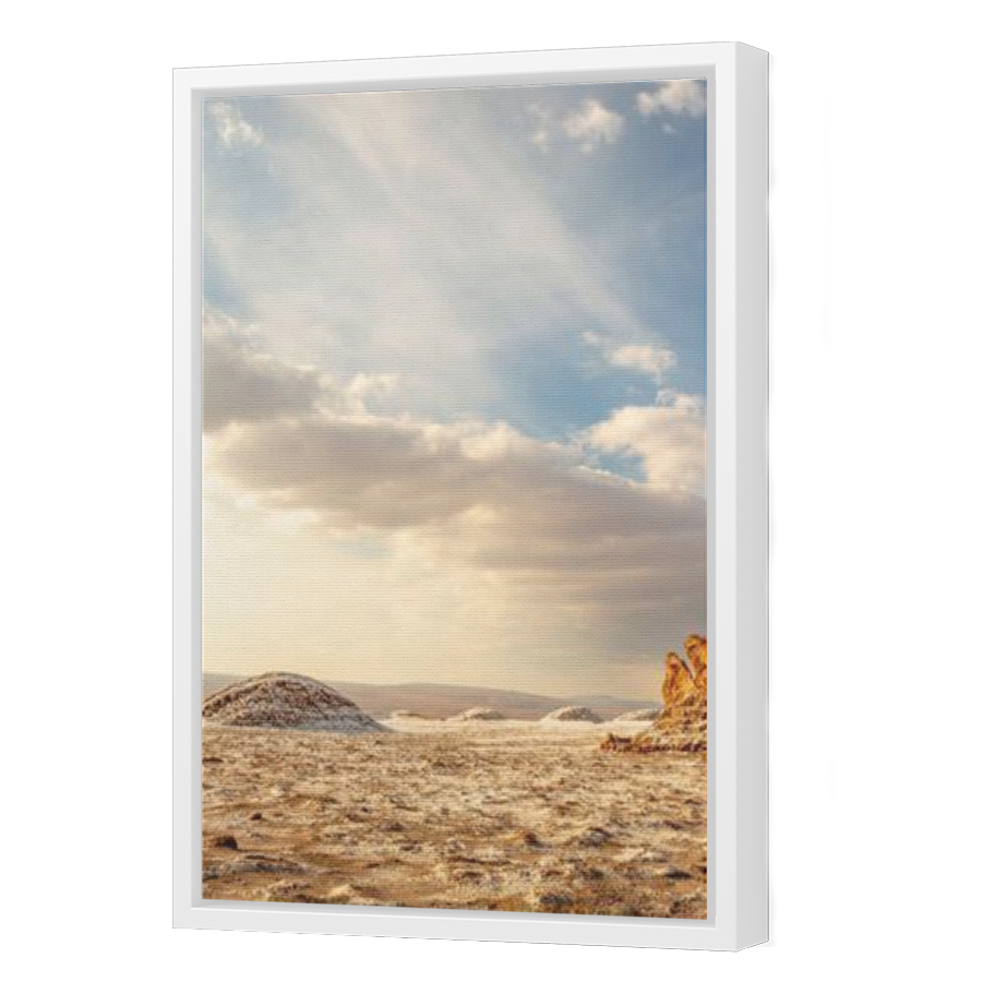Thumbnail for Canvas - White Floating Frame