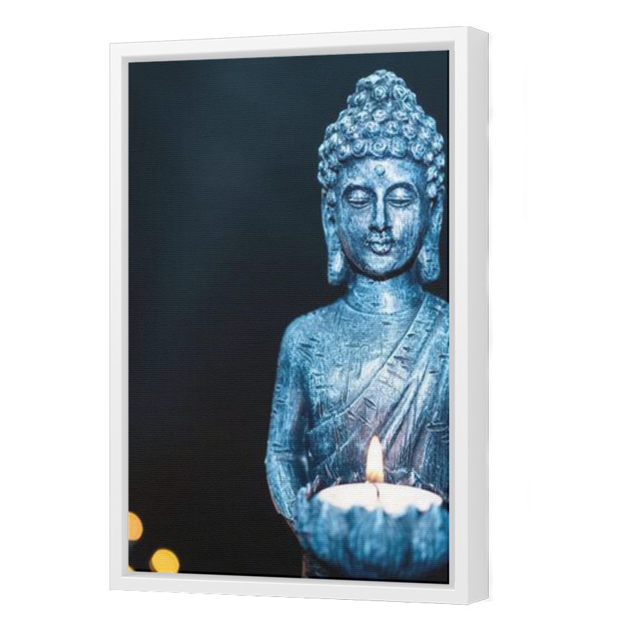 Thumbnail for Canvas - White Floating Frame