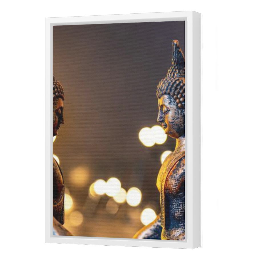 Thumbnail for Canvas - White Floating Frame
