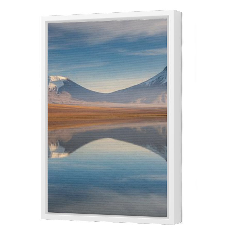 Thumbnail for Canvas - White Floating Frame