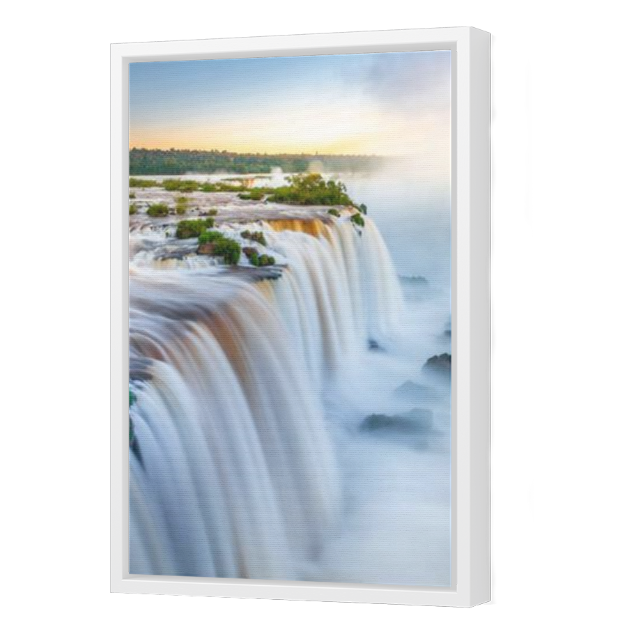 Thumbnail for Canvas - White Floating Frame