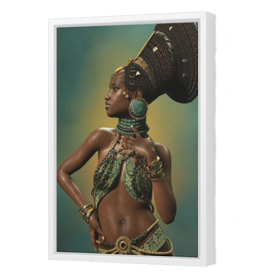 Thumbnail for Canvas - White Floating Frame
