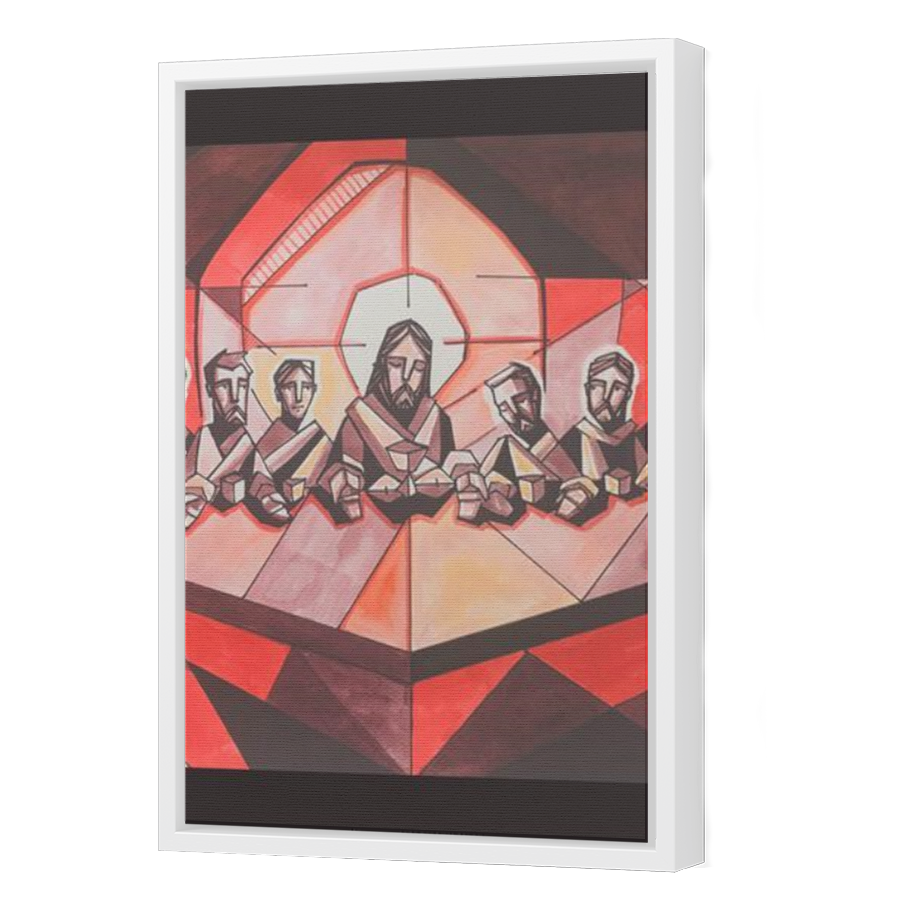 Thumbnail for Canvas - White Floating Frame