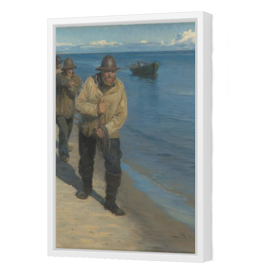 Thumbnail for Canvas - White Floating Frame
