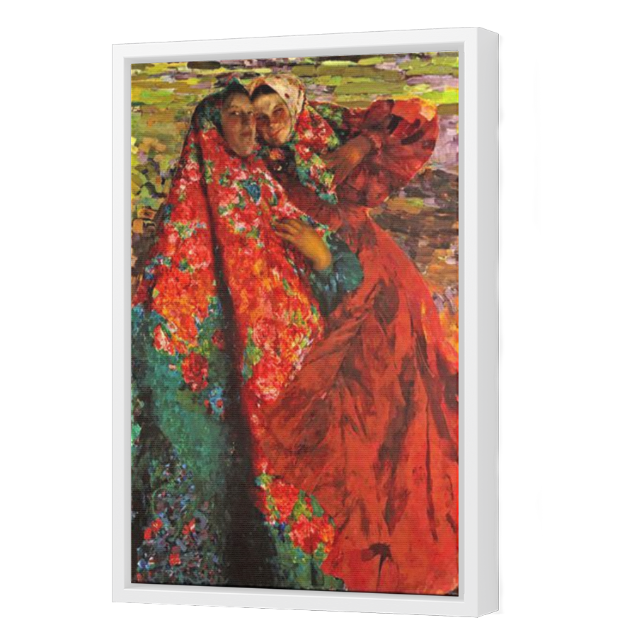 Thumbnail for Canvas - White Floating Frame