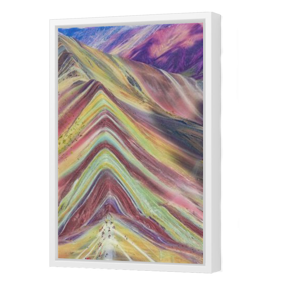 Thumbnail for Canvas - White Floating Frame