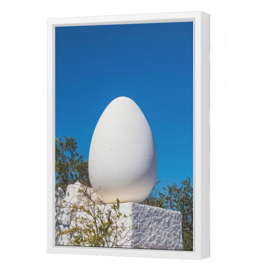Thumbnail for Canvas - White Floating Frame