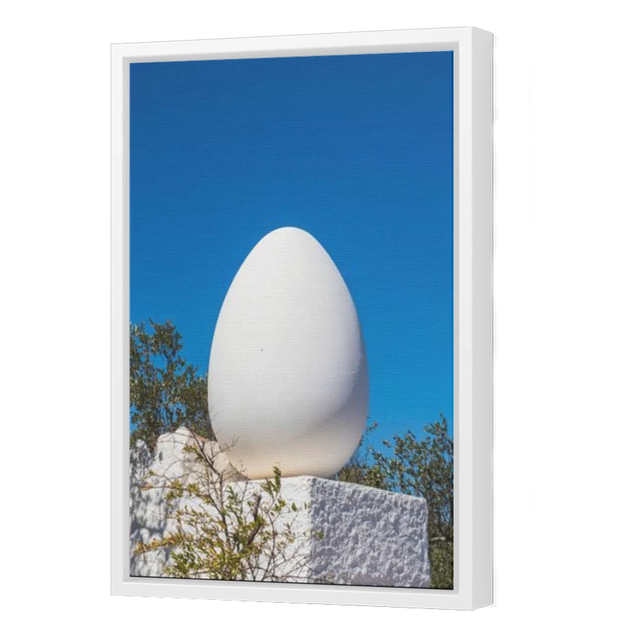Thumbnail for Canvas - White Floating Frame