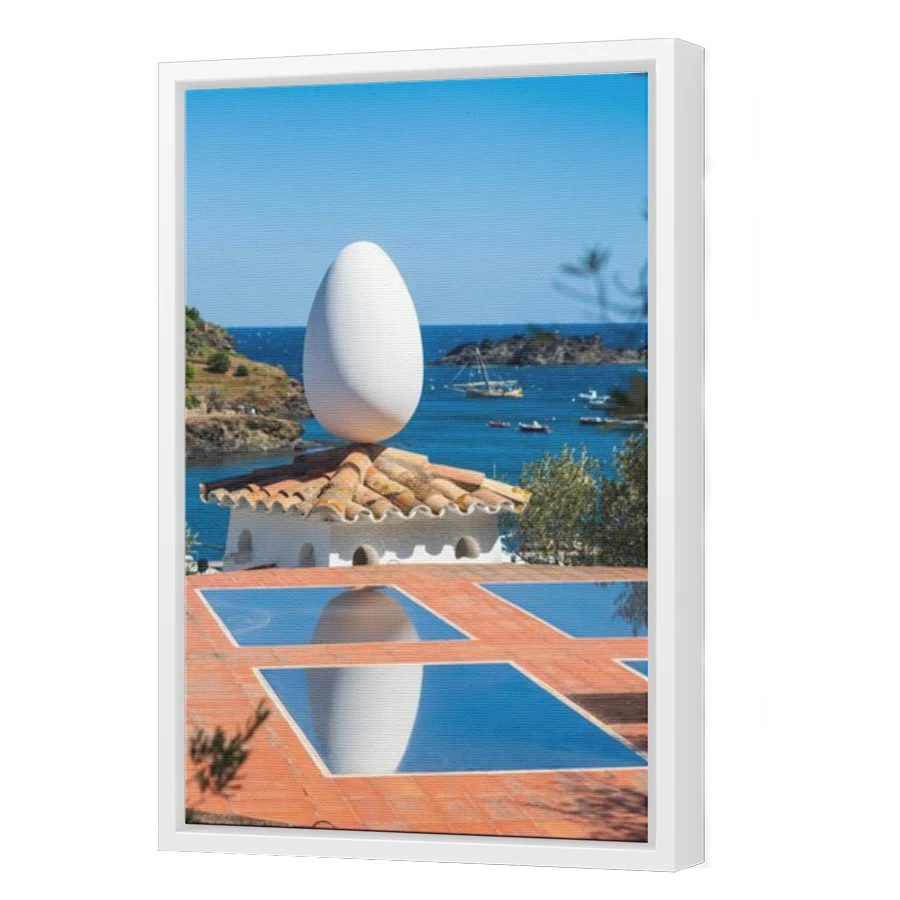 Thumbnail for Canvas - White Floating Frame