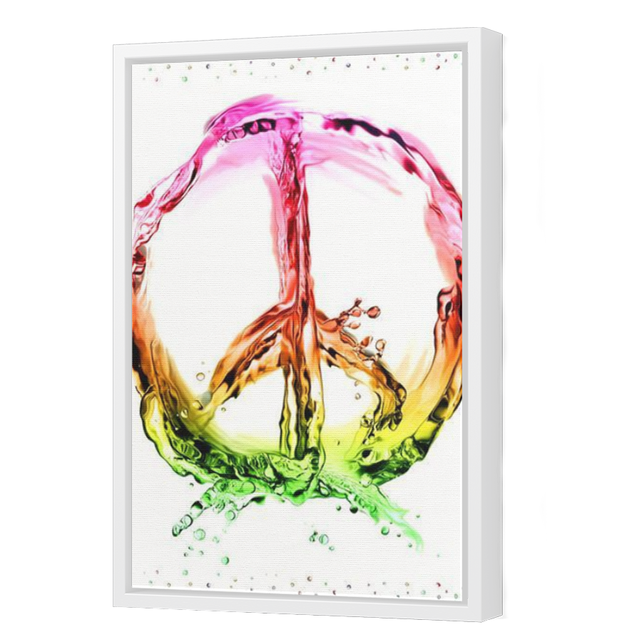 Thumbnail for Canvas - White Floating Frame