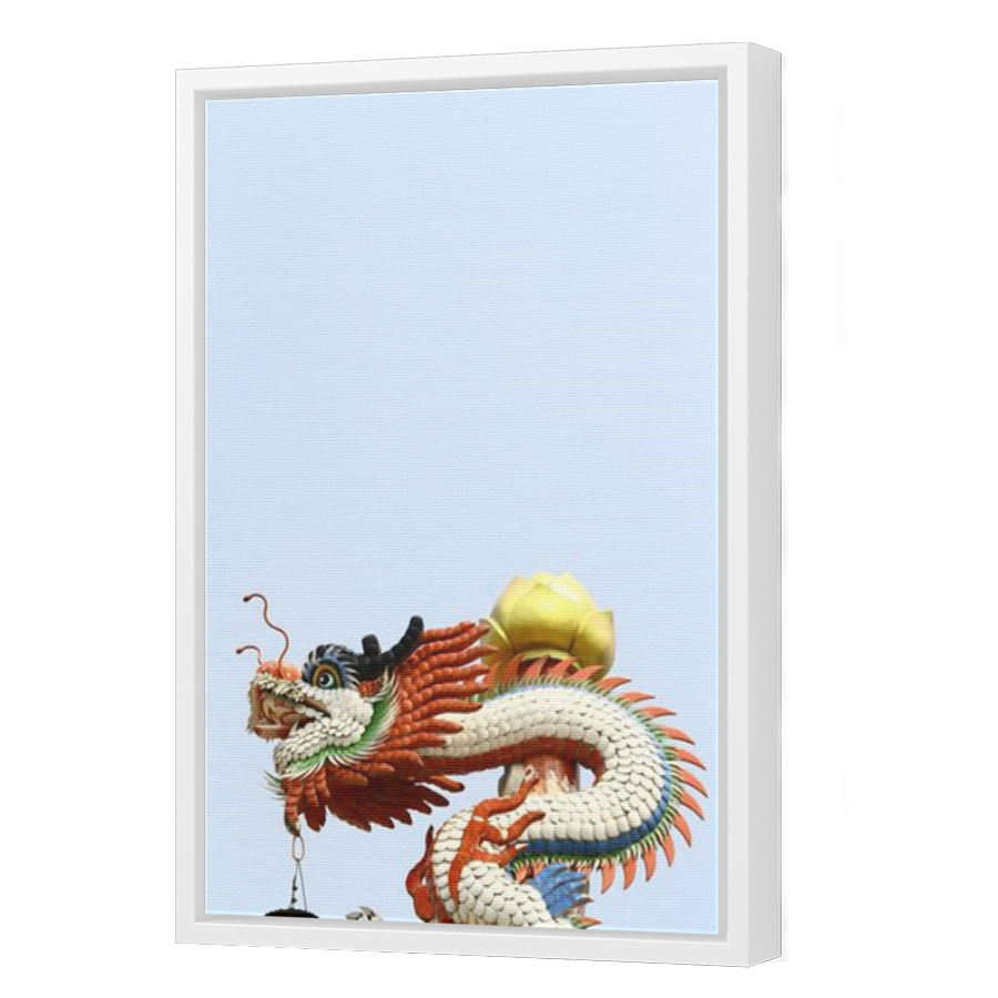 Thumbnail for Canvas - White Floating Frame