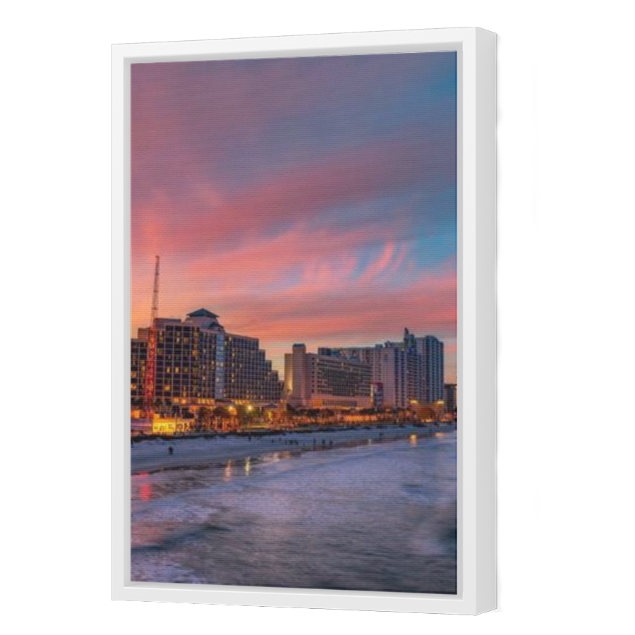 Thumbnail for Canvas - White Floating Frame