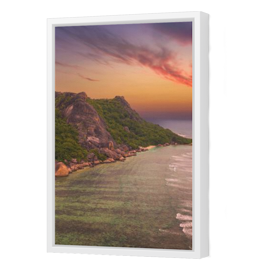 Thumbnail for Canvas - White Floating Frame