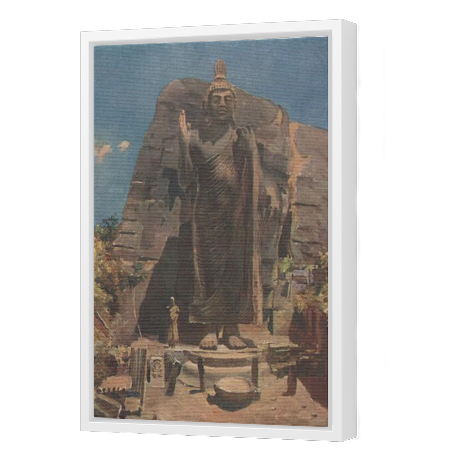 Thumbnail for Canvas - White Floating Frame