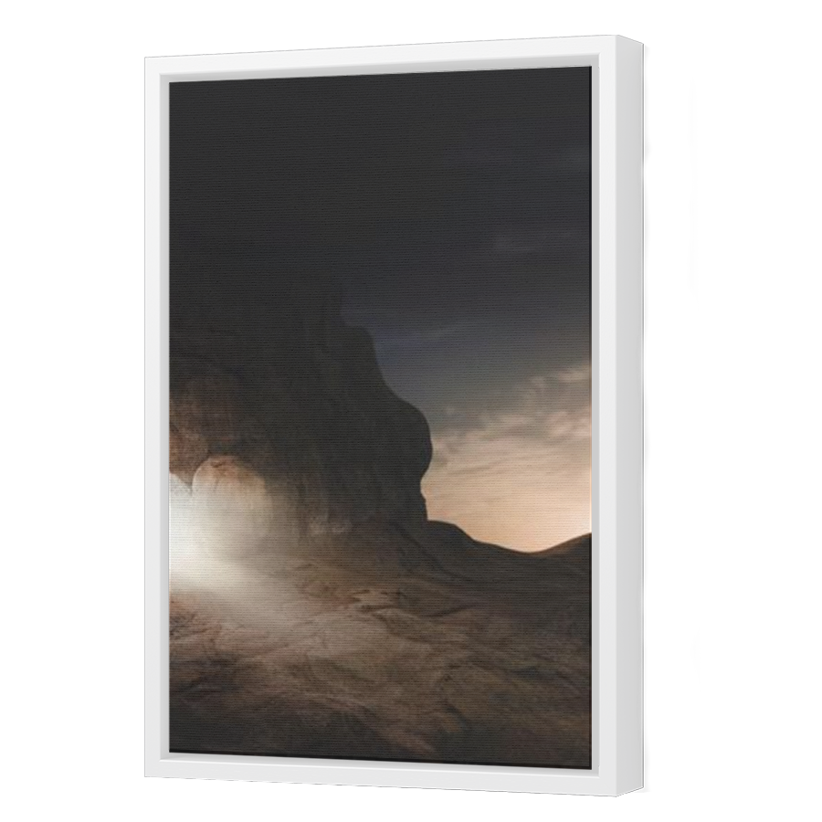 Thumbnail for Canvas - White Floating Frame