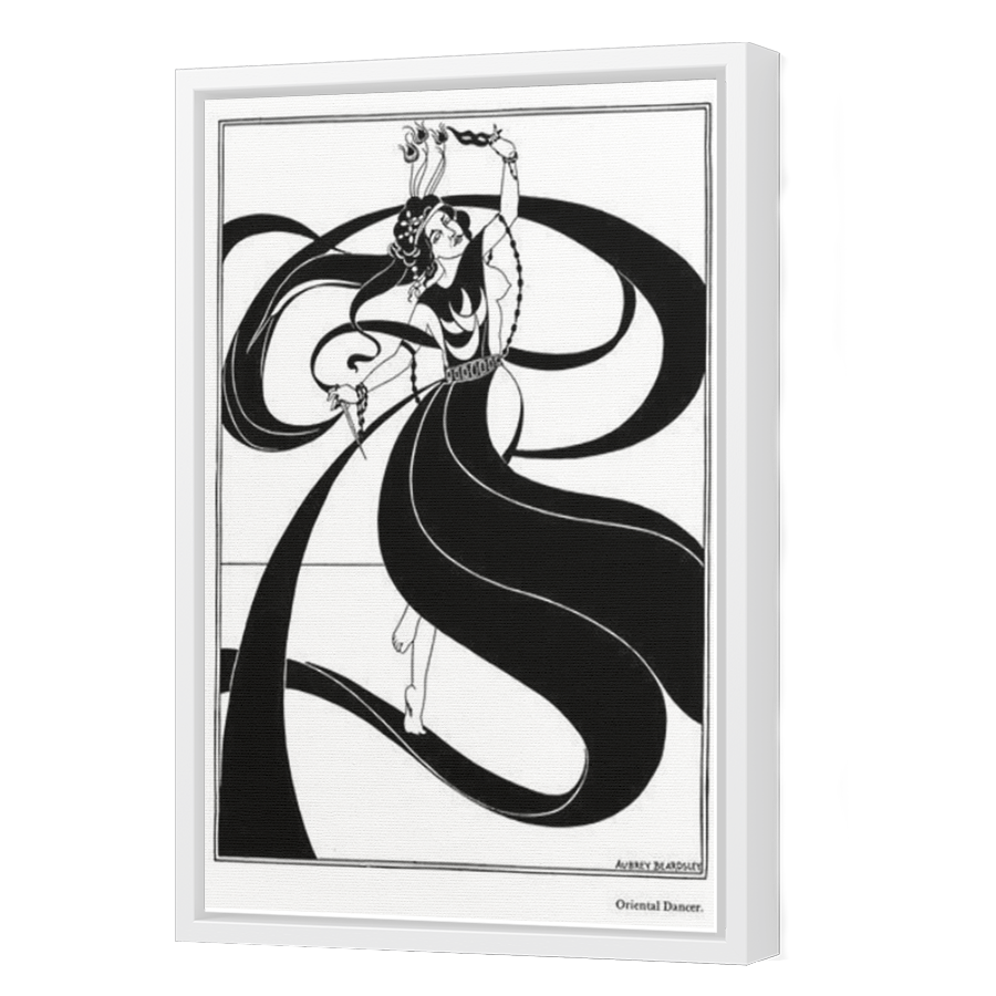 Thumbnail for Canvas - White Floating Frame