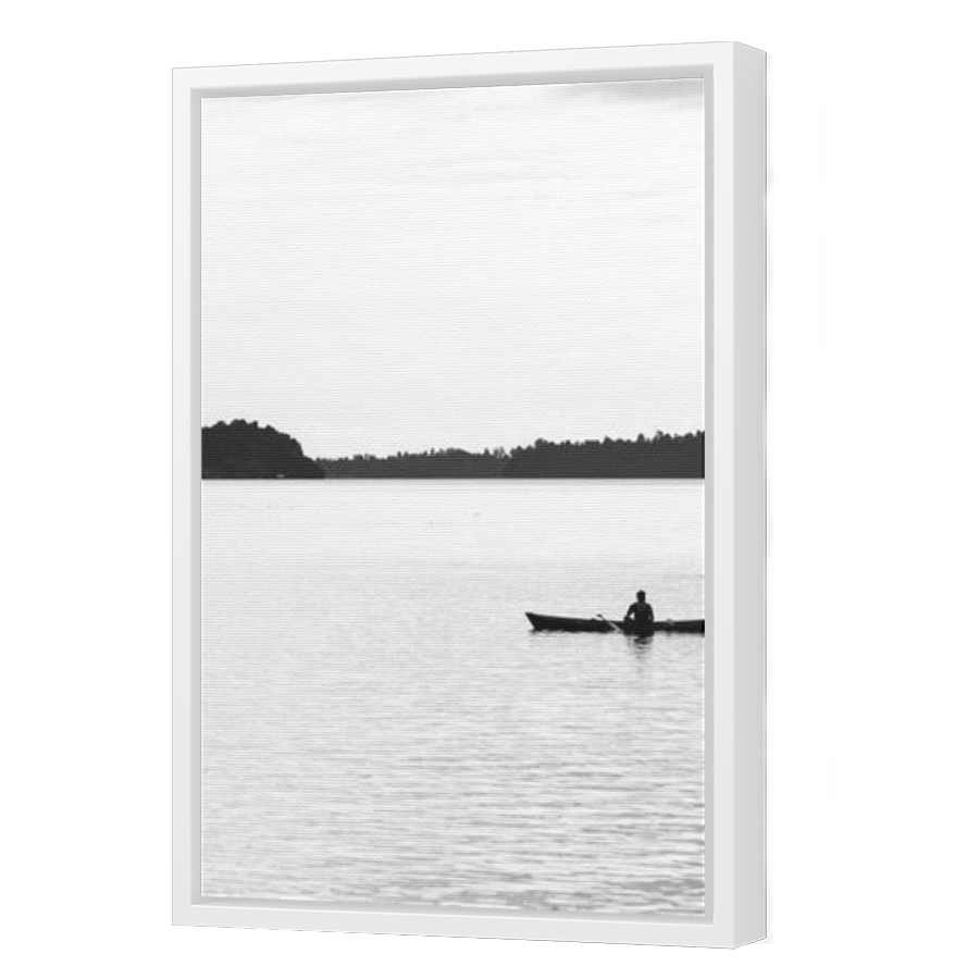 Thumbnail for Canvas - White Floating Frame