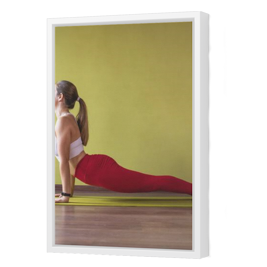 Thumbnail for Canvas - White Floating Frame