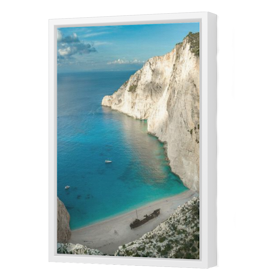Thumbnail for Canvas - White Floating Frame