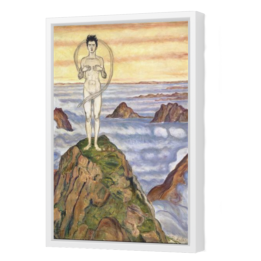 Thumbnail for Canvas - White Floating Frame