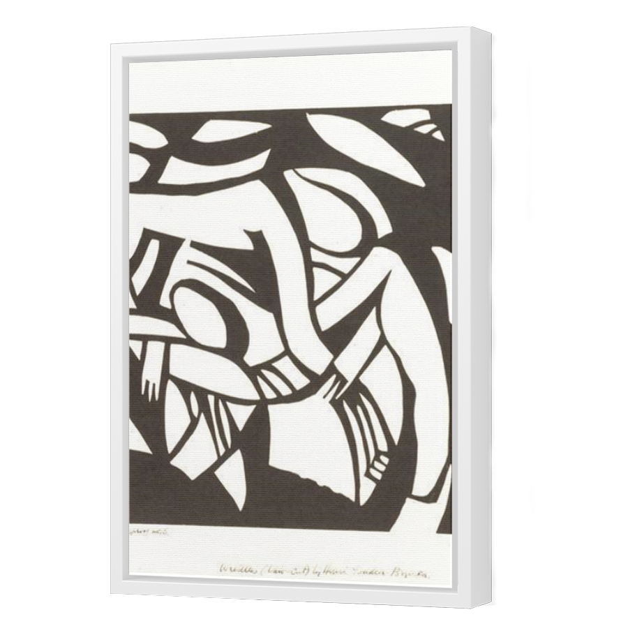 Thumbnail for Canvas - White Floating Frame