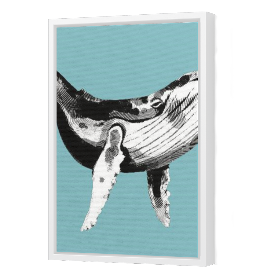 Thumbnail for Canvas - White Floating Frame