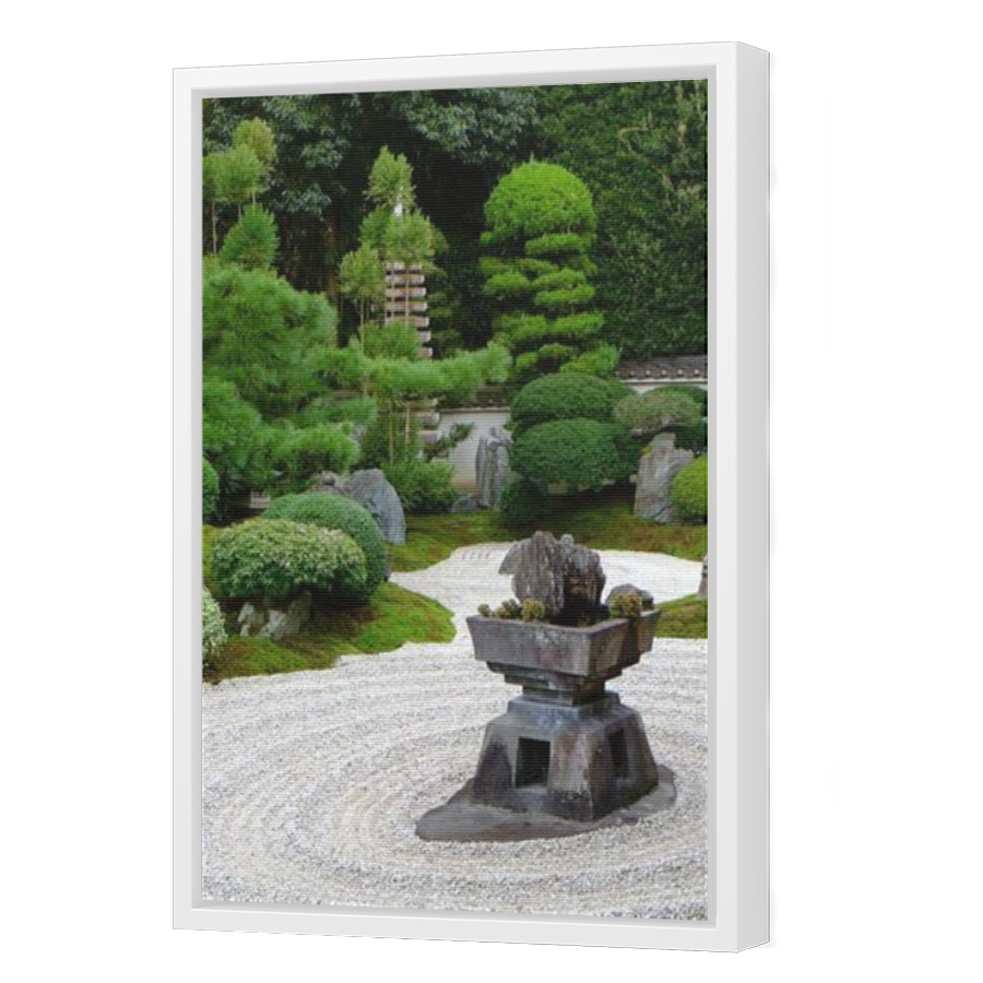 Thumbnail for Canvas - White Floating Frame
