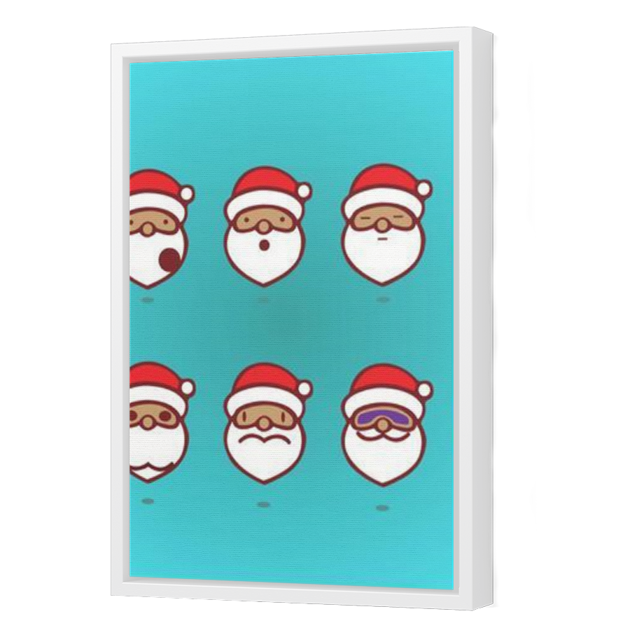 Thumbnail for Canvas - White Floating Frame