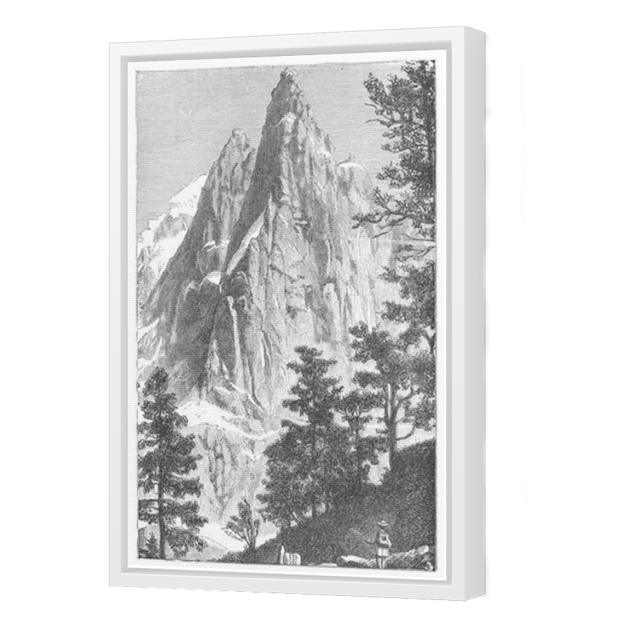 Thumbnail for Canvas - White Floating Frame