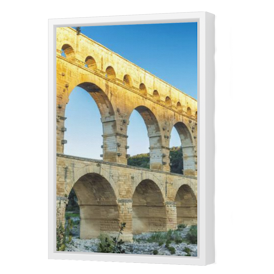 Thumbnail for Canvas - White Floating Frame