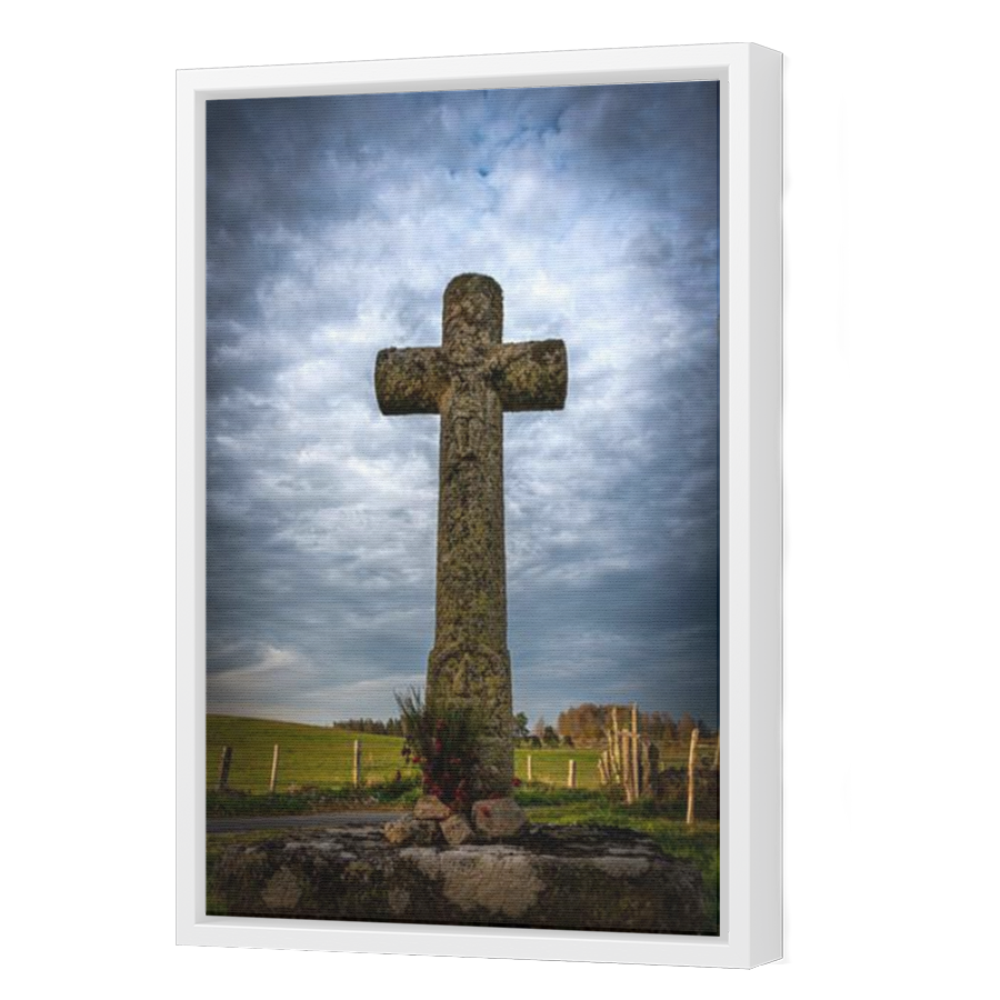 Thumbnail for Canvas - White Floating Frame