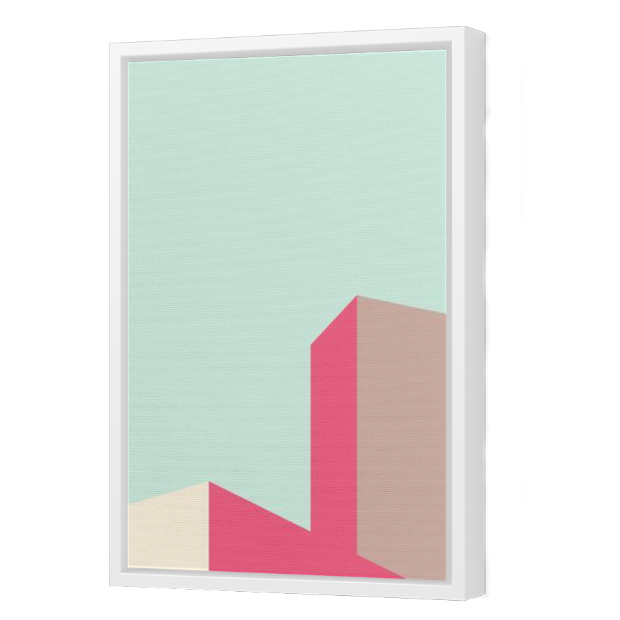 Thumbnail for Canvas - White Floating Frame