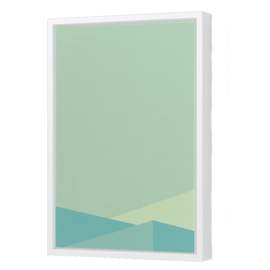 Thumbnail for Canvas - White Floating Frame