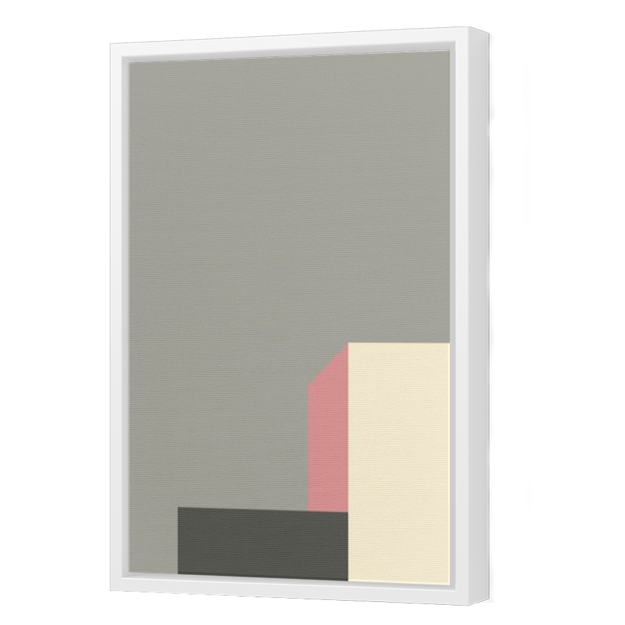 Thumbnail for Canvas - White Floating Frame