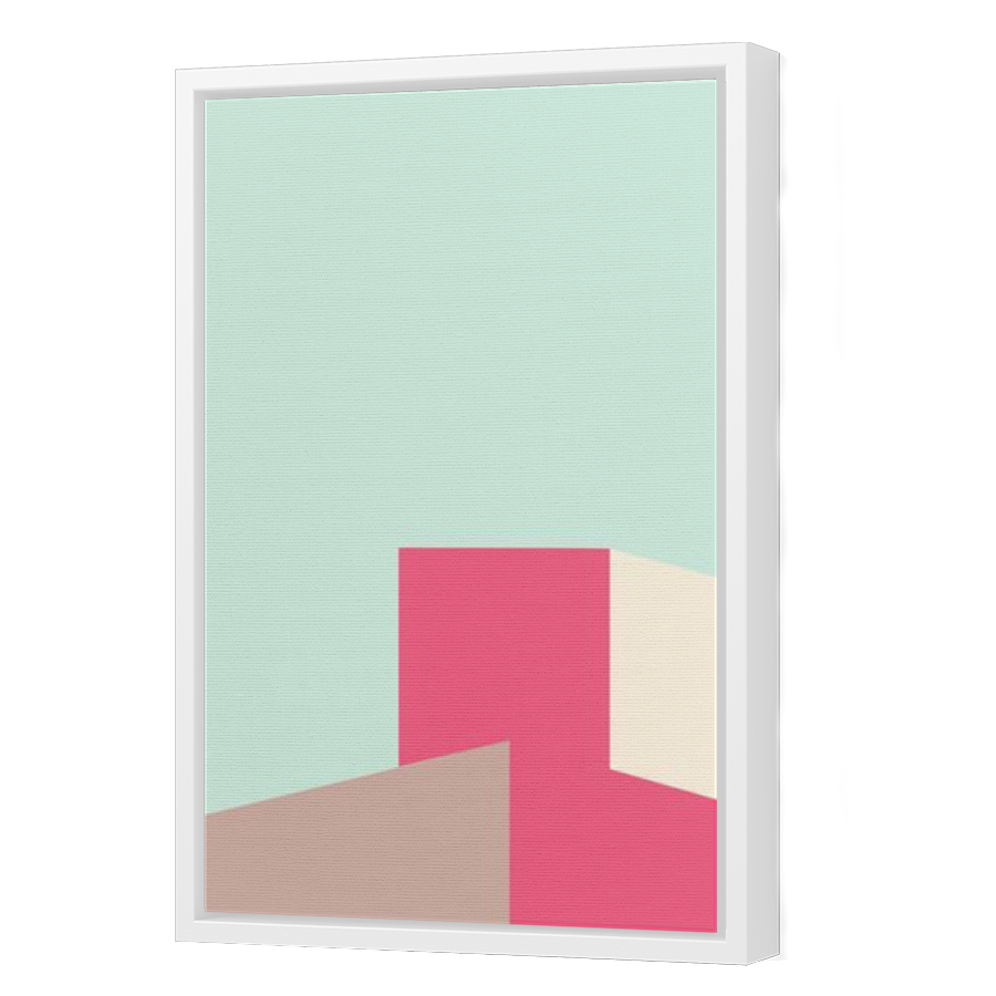 Thumbnail for Canvas - White Floating Frame