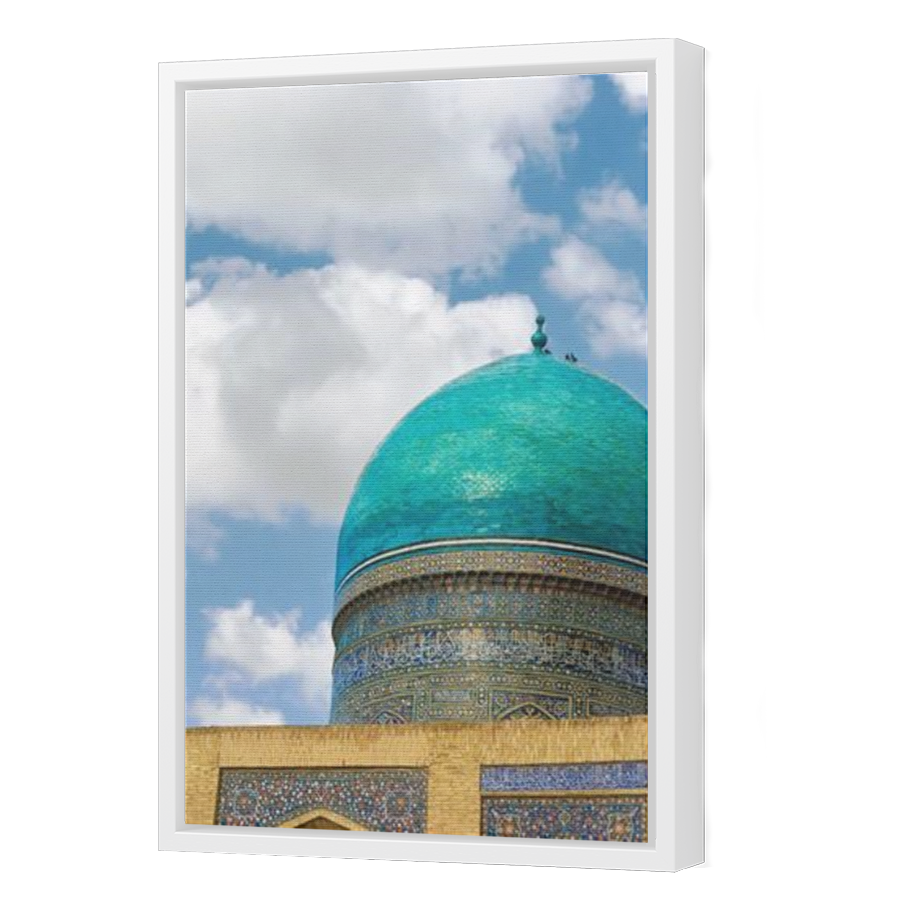Thumbnail for Canvas - White Floating Frame