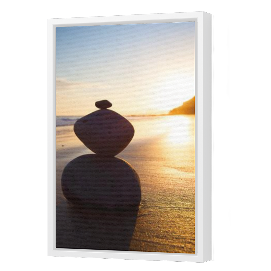 Thumbnail for Canvas - White Floating Frame