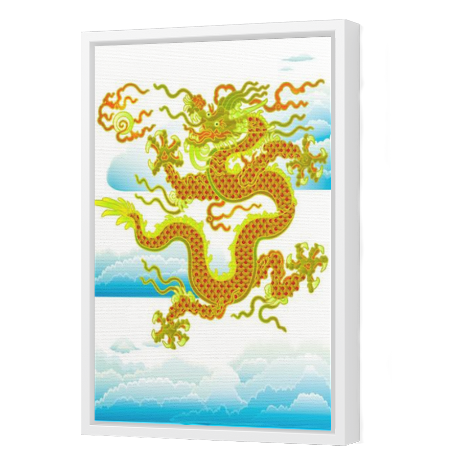 Thumbnail for Canvas - White Floating Frame