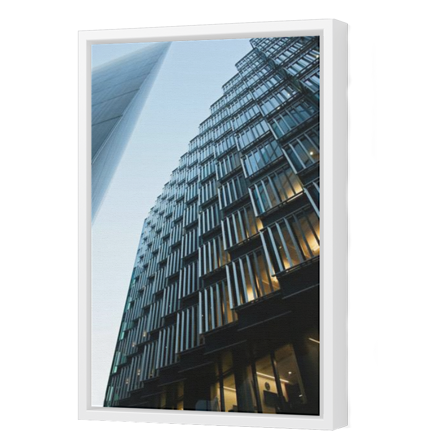 Thumbnail for Canvas - White Floating Frame