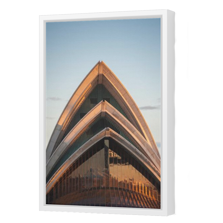 Thumbnail for Canvas - White Floating Frame